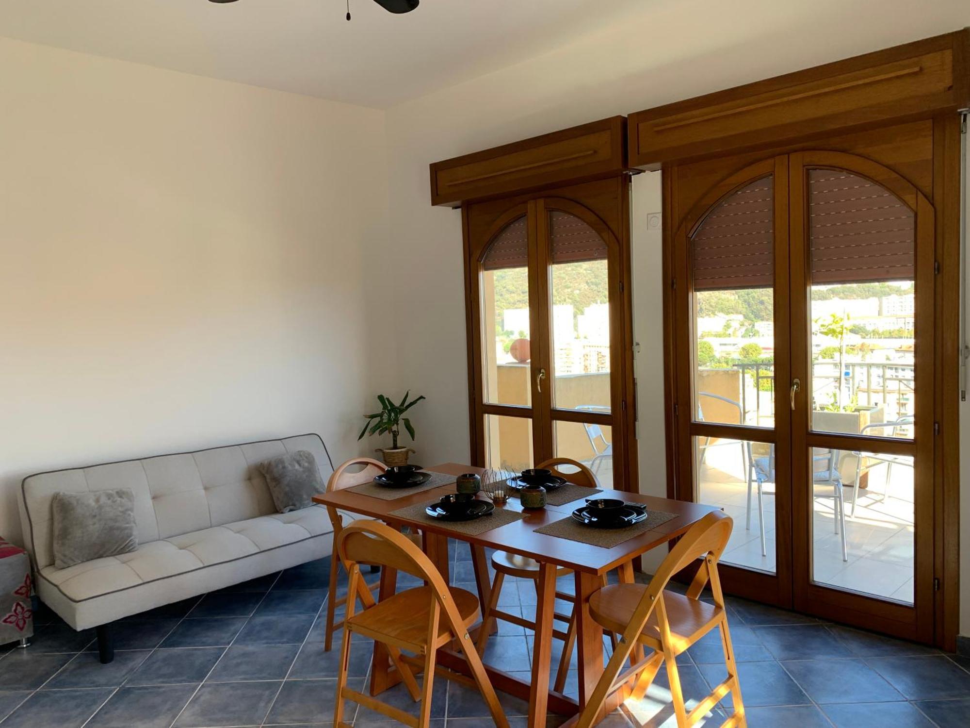 Appartement-Nice 01 Vue Mer - Panoramique Wifi-Parking Ngoại thất bức ảnh
