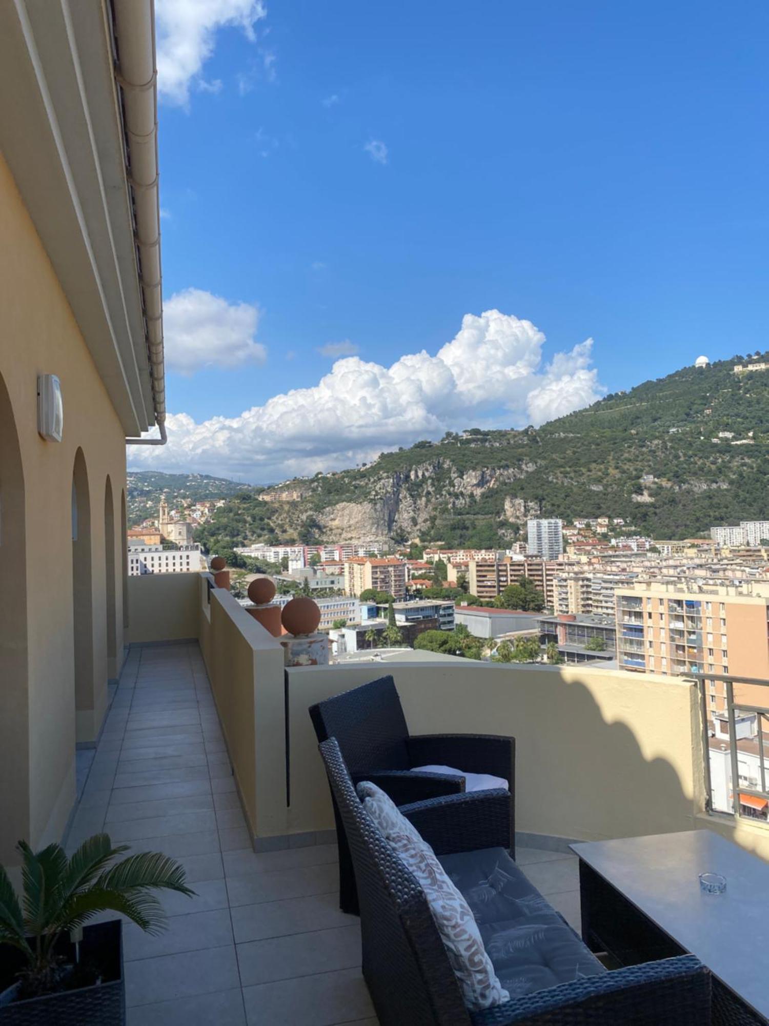 Appartement-Nice 01 Vue Mer - Panoramique Wifi-Parking Ngoại thất bức ảnh